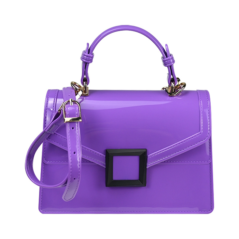 Customized Jelly Bag for Women2022New modelsinsStylish and versatile crossbody bag, portable small square bag, single shoulder bag