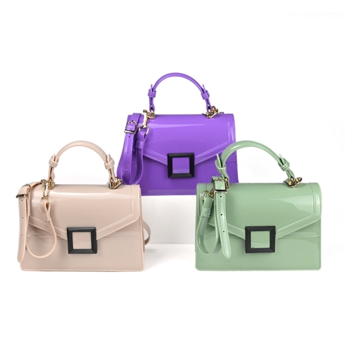 Customized Jelly Bag for Women2022New modelsinsStylish and versatile crossbody bag, portable small square bag, single shoulder bag