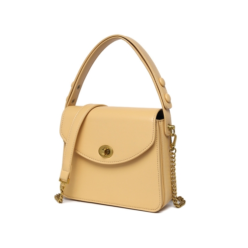 200CustomizedPuSingle shoulder bag and tofu bag for women Simple and casual chain handbag, niche noblewoman small square bag